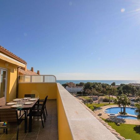 Atico Con Vistas Al Mar , Wifi Y Piscina - Sierra Irta Albert Villas 阿尔考斯布里 外观 照片